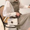 Summer Mini Bag Women Korean Style All-Match Small Square Bag Messenger Bag Internet Celebrity Fashion Chain Bag