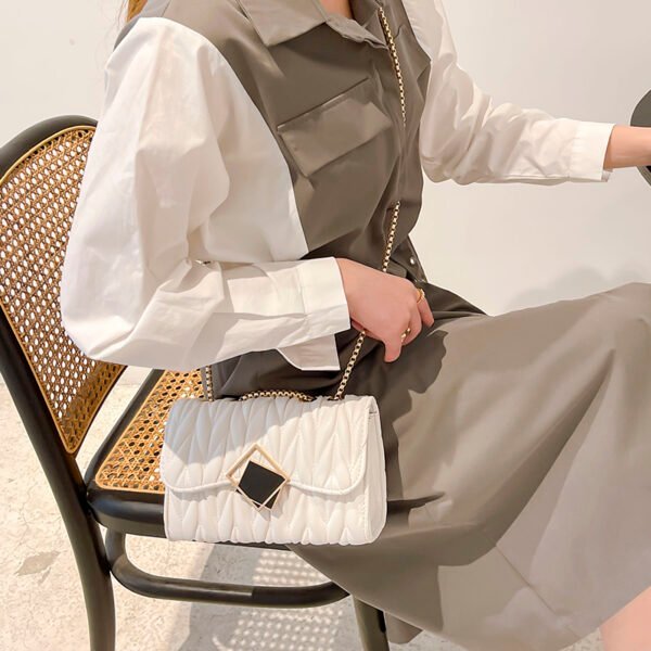 Summer Mini Bag Women Korean Style All-Match Small Square Bag Messenger Bag Internet Celebrity Fashion Chain Bag