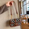 Light Luxury Niche Design Checkerboard Bag Women's Versatile Shoulder Bag Stylish Underarm Bag