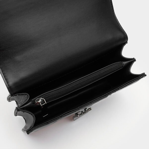 Early Fall New Senior Texture Commuter Small Square Bag Diamond Lattice Black Chain Shoulder Bag Versatile Diagonal Cross Bag