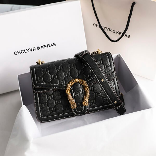主图 (13) Chain Bag Small Square Bag Bag Senior Sense Of Hundred Shoulder Crossbody Bag Fashion Shoulder Bag