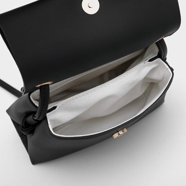 主图 (14) Textured Small Black High-End Bag Female Trendy Japanese Style Internet Celebrity Trendy Ins Super Hot Versatile Crossbody Bag