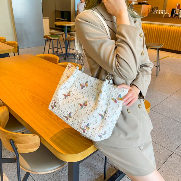 European American Large Bag Large Capacity Bag Shoulder Messenger Commuter Bag Women