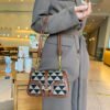 Light Luxury Niche Design Checkerboard Bag Women's Versatile Shoulder Bag Stylish Underarm Bag