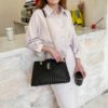 V-Grain Tote Bag Ladies Bag Women's Bag Wholesale Women's Messenger Bag Large Capacity Embroidered Shoulder Bag