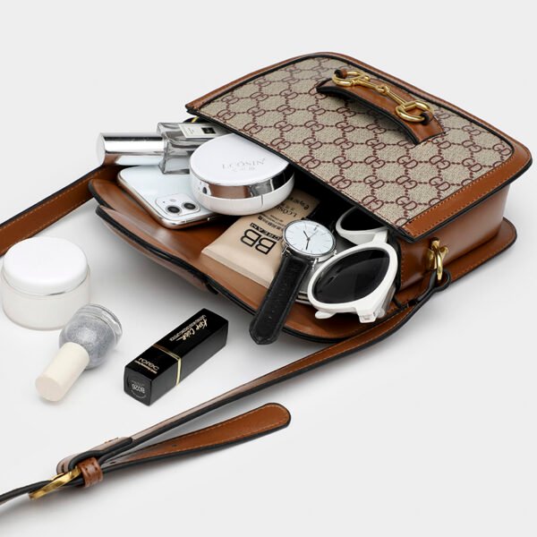 Retro Saddle Bag Women's Bag Light Luxury Net Celebrity Style Fashionable Versatile Shoulder Messenger Bag