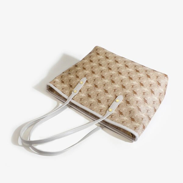 Old Flower Full Print Tote Bag