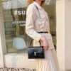 High-Grade Versatile Handbag Chain Bag Crocodile Pattern Small Square Bag Summer Fashion Small Bag Women's Shoulder Messenger Bag