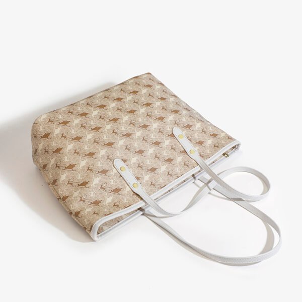 Old Flower Full Print Tote Bag