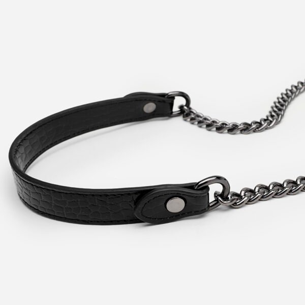 Crocodile Pattern Small Chanel Style Handbag