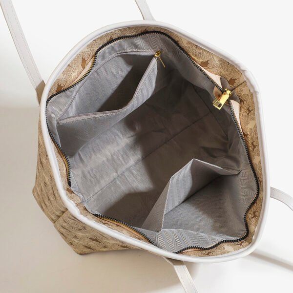 Old Flower Full Print Tote Bag