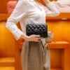 Spring/Summer Popular Diamond Chain Bag Women's Small Square Bag Design Niche Shoulder Messenger Bag