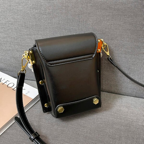 One-Shoulder Crossbody Korean Version Pearl Handbag Fashionable Simple Sweet Women's Bag Mobile Phone Bag