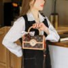 Autumn/Winter New Fashion Woven Retro High Quality Trend Niche Temperament Women's Bag Shoulder Crossbody Handbag