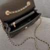 Texture White Pu Bag Female Tide Fashion Small Gold Ball Diamond Lattice Bag Pearl Chain Crossbody Small Bag Female Summer