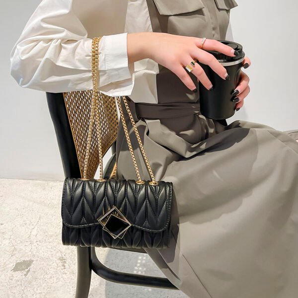 Summer Mini Bag Women Korean Style All-Match Small Square Bag Messenger Bag Internet Celebrity Fashion Chain Bag