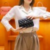 Spring/Summer Popular Diamond Chain Bag Women's Small Square Bag Design Niche Shoulder Messenger Bag