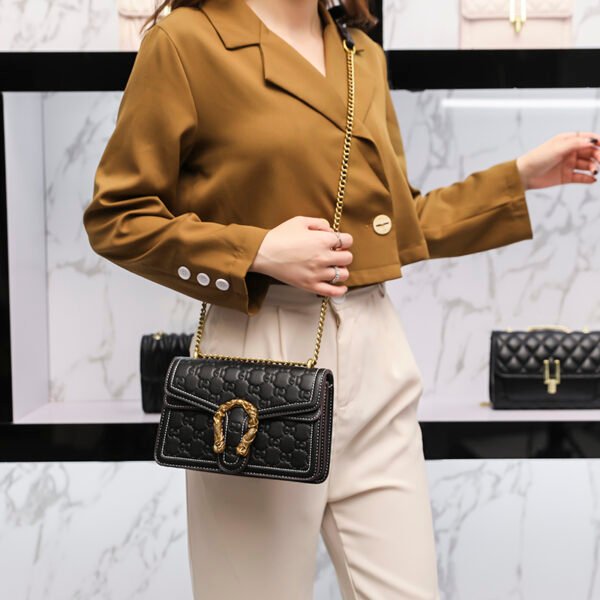 主图 (22) Chain Bag Small Square Bag Bag Senior Sense Of Hundred Shoulder Crossbody Bag Fashion Shoulder Bag