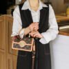 Autumn/Winter New Fashion Woven Retro High Quality Trend Niche Temperament Women's Bag Shoulder Crossbody Handbag