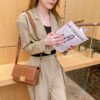 Early Spring Retro All-Match Bucket Small Bag Fashionable All-Match Mobile Phone Bag Portable Lightweight Shoulder Crossbody