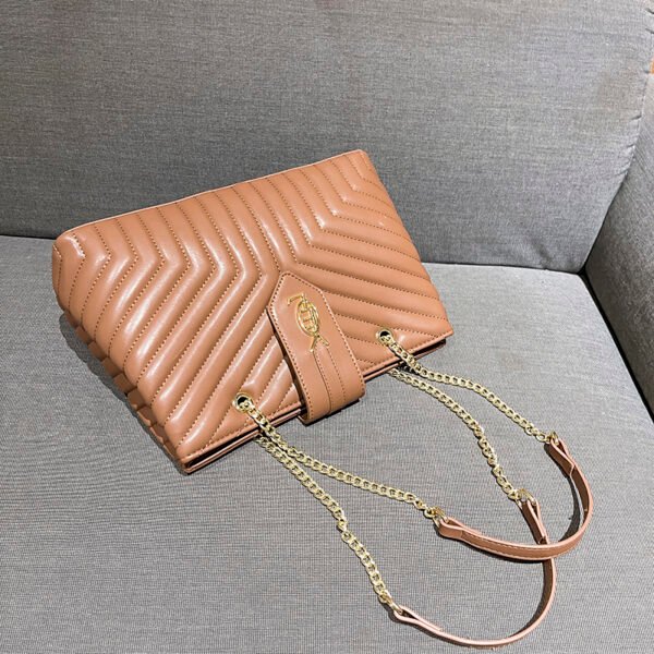 V-Grain Tote Bag Ladies Bag Women's Bag Wholesale Women's Messenger Bag Large Capacity Embroidered Shoulder Bag