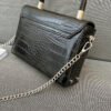 High-Grade Versatile Handbag Chain Bag Crocodile Pattern Small Square Bag Summer Fashion Small Bag Women's Shoulder Messenger Bag