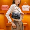 Spring/Summer Popular Diamond Chain Bag Women's Small Square Bag Design Niche Shoulder Messenger Bag