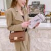 Early Spring Retro All-Match Bucket Small Bag Fashionable All-Match Mobile Phone Bag Portable Lightweight Shoulder Crossbody