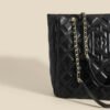 New Large-Capacity Diamond Chain Tote Bag Simple Light Luxury High-End Shoulder Bag Casual Commuting Versatile Women's Bag