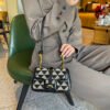 Light Luxury Niche Design Checkerboard Bag Women's Versatile Shoulder Bag Stylish Underarm Bag