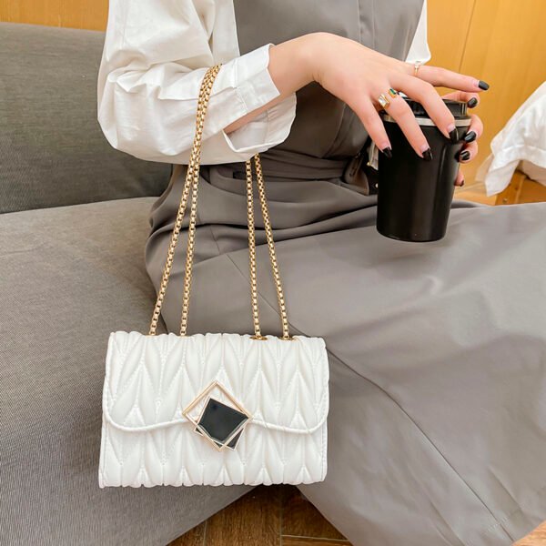 Summer Mini Bag Women Korean Style All-Match Small Square Bag Messenger Bag Internet Celebrity Fashion Chain Bag