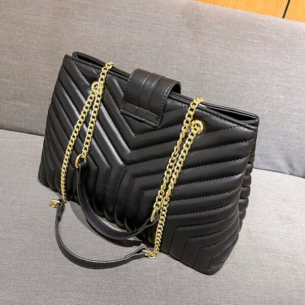 V-Grain Tote Bag Ladies Bag Women's Bag Wholesale Women's Messenger Bag Large Capacity Embroidered Shoulder Bag