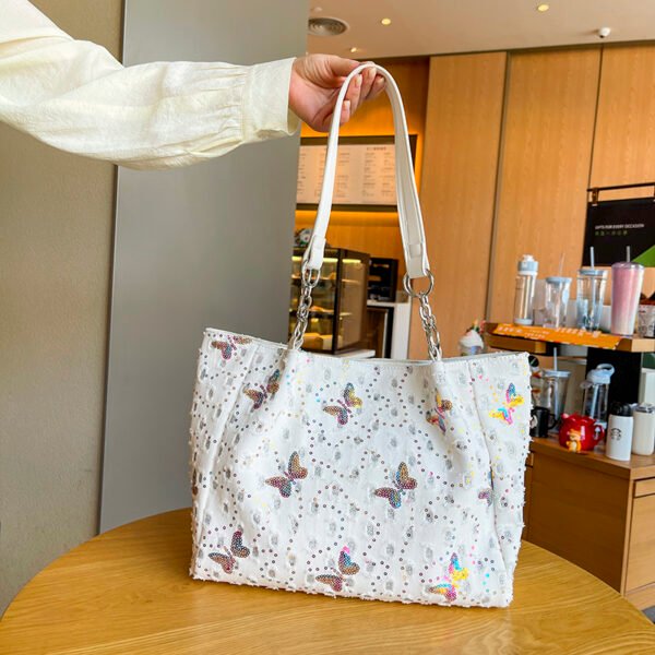 European American Large Bag Large Capacity Bag Shoulder Messenger Commuter Bag Women