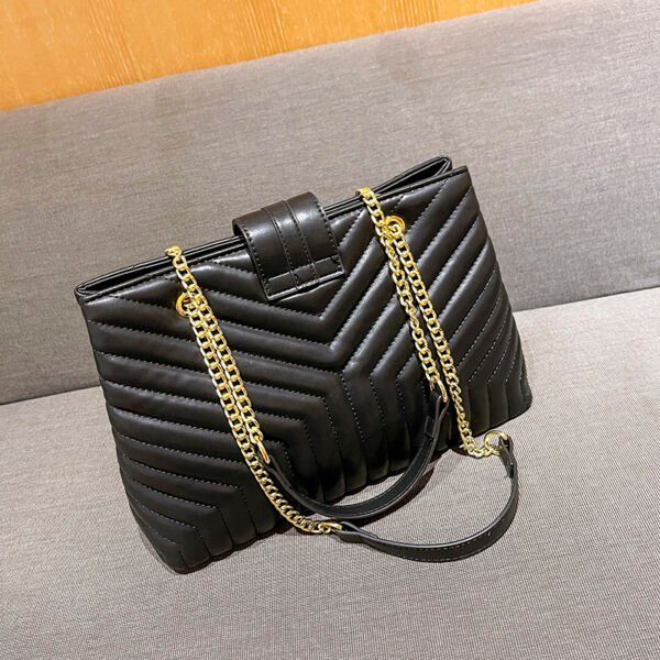 V-Grain Tote Bag Ladies Bag Women's Bag Wholesale Women's Messenger Bag Large Capacity Embroidered Shoulder Bag