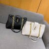 V-Grain Tote Bag Ladies Bag Women's Bag Wholesale Women's Messenger Bag Large Capacity Embroidered Shoulder Bag