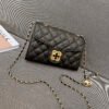 Lattice Small Gold Ball Chain Bag Simple Fashion Messenger Bag Female Trendy Daily Versatile Small Square Bag