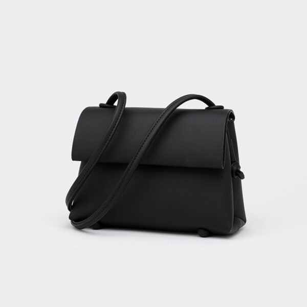 主图 (4) Textured Small Black High-End Bag Female Trendy Japanese Style Internet Celebrity Trendy Ins Super Hot Versatile Crossbody Bag