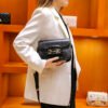主图 (4) Women's Small Square Bag Underarm Shoulder Handbag Wave Saddle Bag Women's Crossbody
