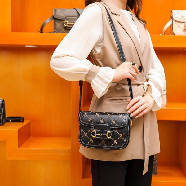 Retro Horsebit 1955 Saddle Bag