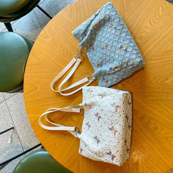 European American Large Bag Large Capacity Bag Shoulder Messenger Commuter Bag Women