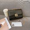 Women's Crossbody Bag Diamond Chain Bag Versatile Single Shoulder Female College Student Small Square Bag