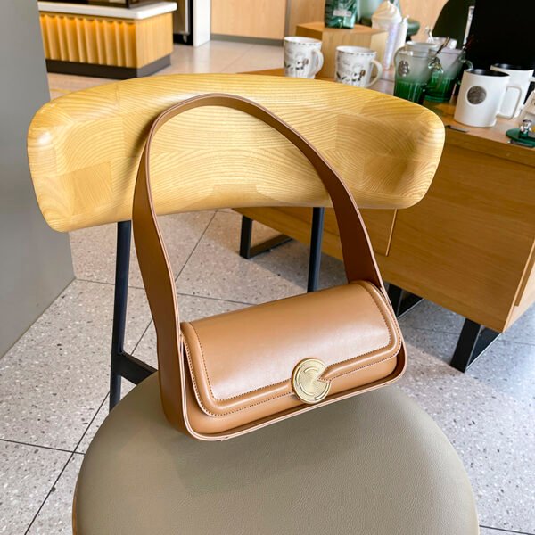 Handbag Underarm Bag For Women Niche High-End Wide Shoulder Strap Shoulder Bag Baguette Bag French Style