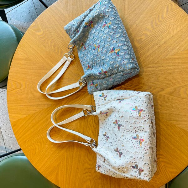 European American Large Bag Large Capacity Bag Shoulder Messenger Commuter Bag Women