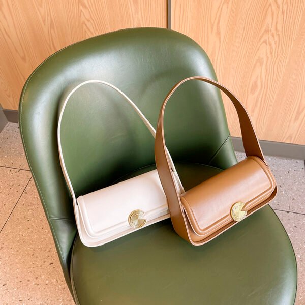 Handbag Underarm Bag For Women Niche High-End Wide Shoulder Strap Shoulder Bag Baguette Bag French Style