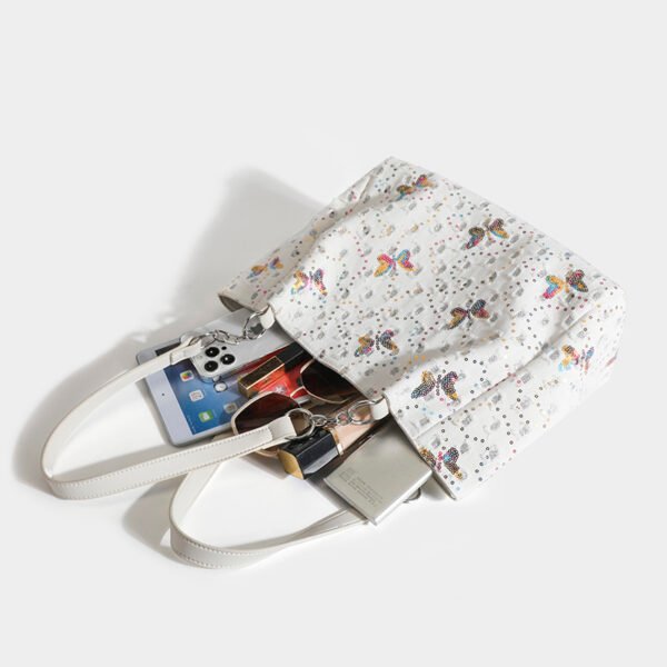 European American Large Bag Large Capacity Bag Shoulder Messenger Commuter Bag Women