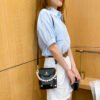 One-Shoulder Crossbody Korean Version Pearl Handbag Fashionable Simple Sweet Women's Bag Mobile Phone Bag