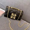 主图 (49) Pearl Diamond Buckle Women's Bag Large Capacity Bag Autumn And Winter New Style Trendy Versatile Shoulder Messenger Bag Diamond Chain Bag