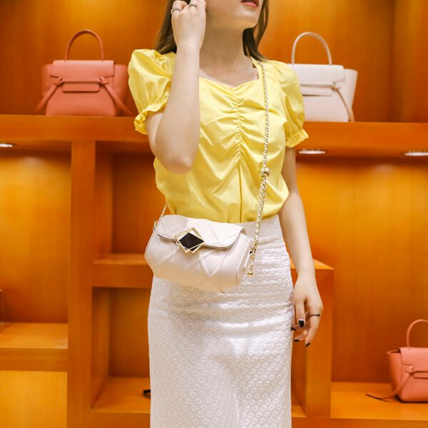 Women's Crossbody Bag Versatile Pu Small Square Bag Shoulder Bag Small Bag Ladies Bag Women's Bag