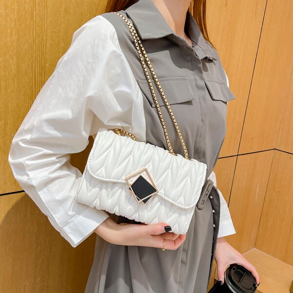 Summer Mini Bag Women Korean Style All-Match Small Square Bag Messenger Bag Internet Celebrity Fashion Chain Bag