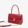 Large Capacity Red Handbag